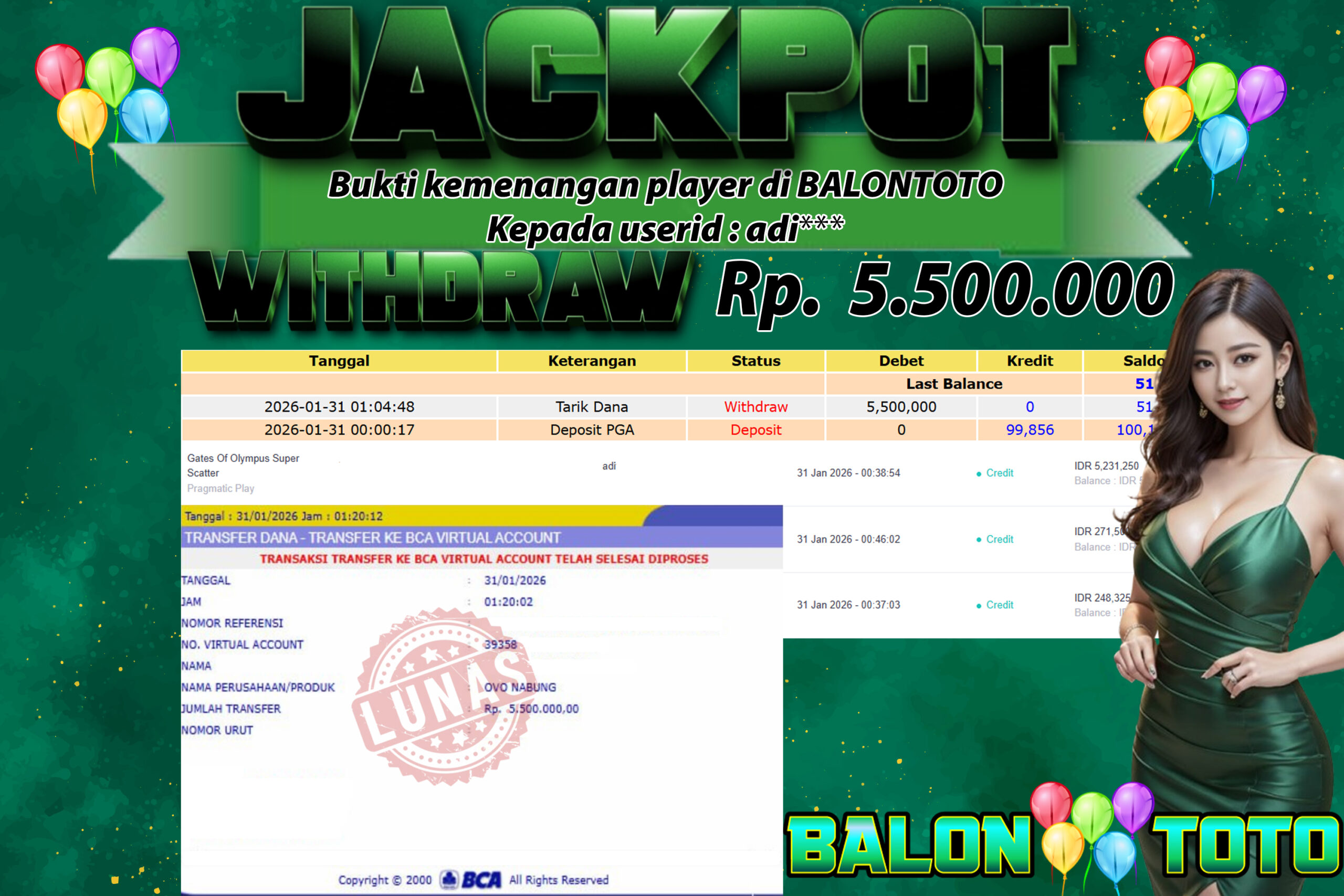 Prediksi BALONTOTO